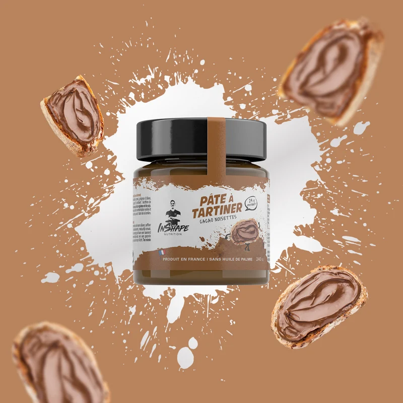 Crema spalmabile al cacao e nocciole