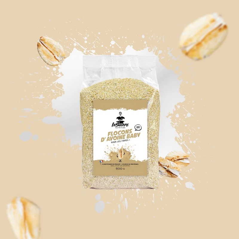 Fiocchi d'avena biologici per bambini