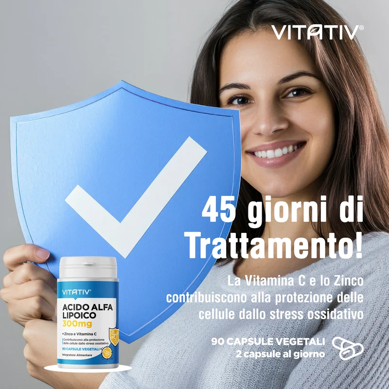 ALA - Acido Alfa Lipoico 90 Capsule