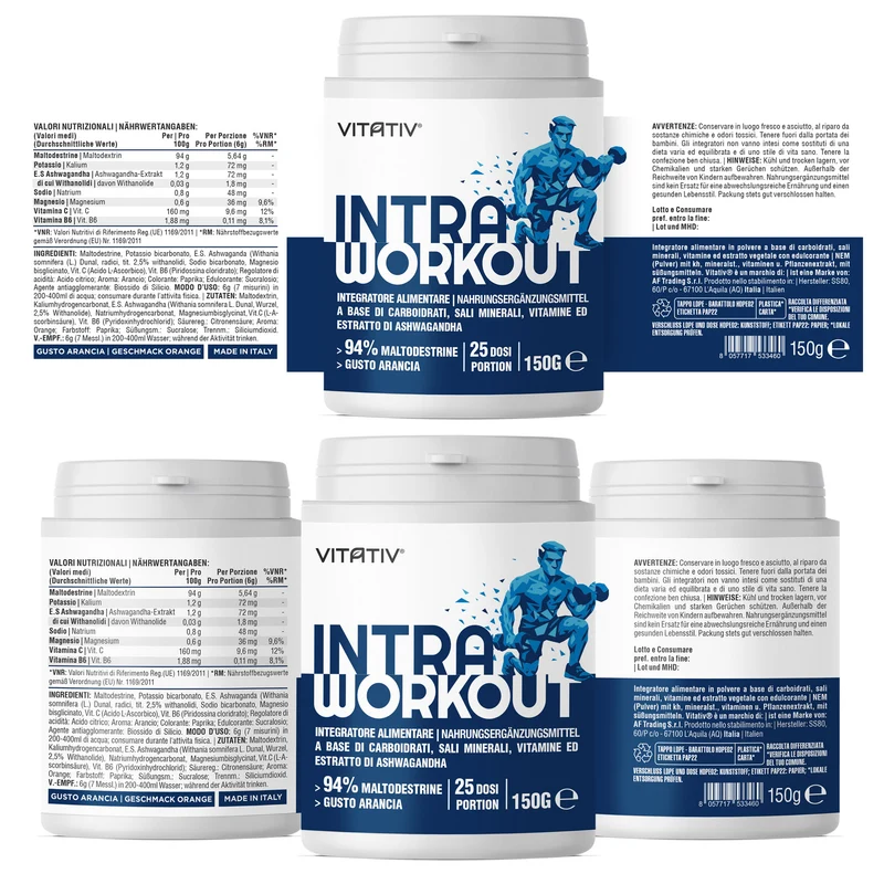 Intra Workout 150g con Maltodestrine