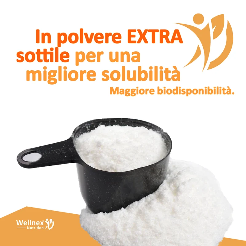 Collagene Bovino Puro - 45g Peptidi di Collagene da Bovino