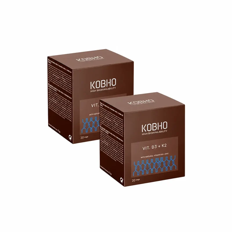 Kobho Duplo D3 + K2, 40 viales