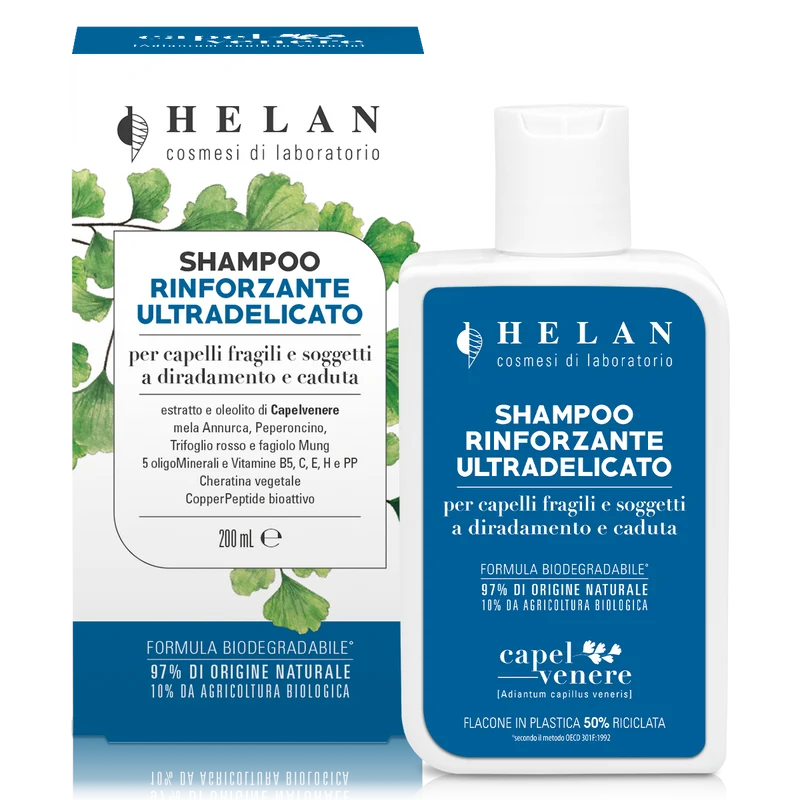 CAPELVENERE Shampoo Rinforzante Ultradelicato 200 ml Helan