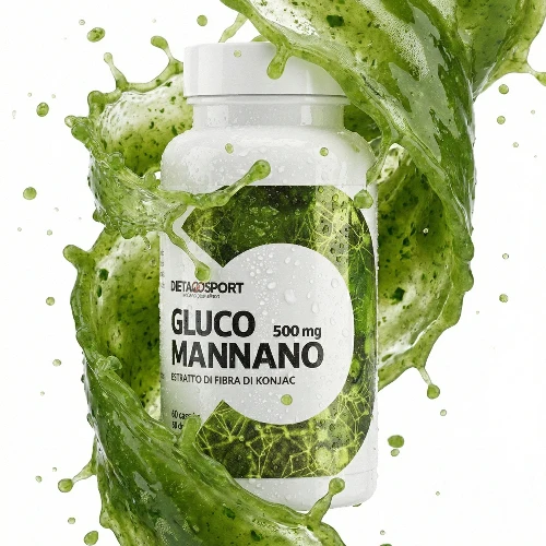 Glucomannano 500 mg 60 cps