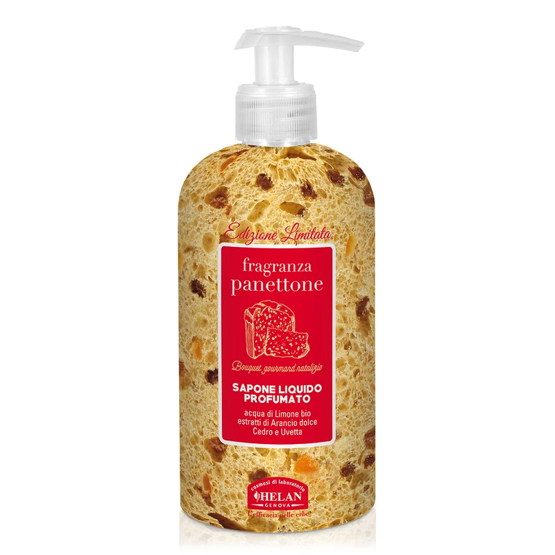 SAPONE LIQUIDO PROFUMATO Fragranza Panettone 500 ml Helan
