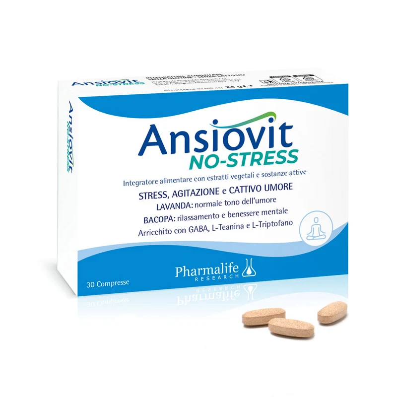 Ansiovit No-Stress 30 compresse Pharmalife