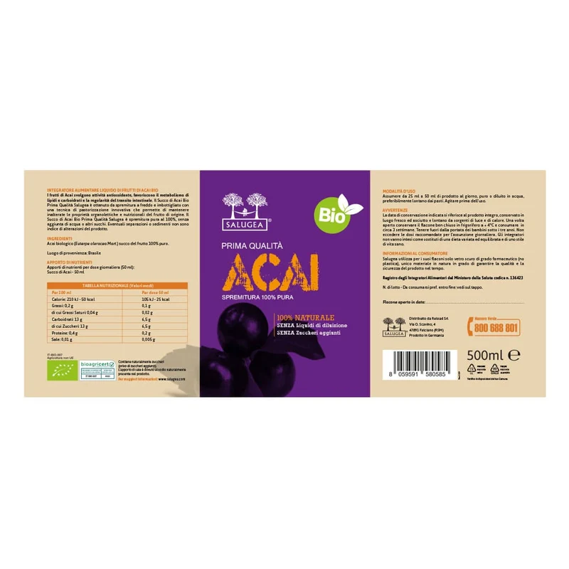 Succo di Acai Bio