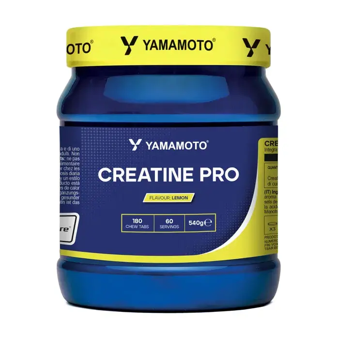 Yamamoto - Creatine PRO - creatina masticabile Creapure® 180 compresse