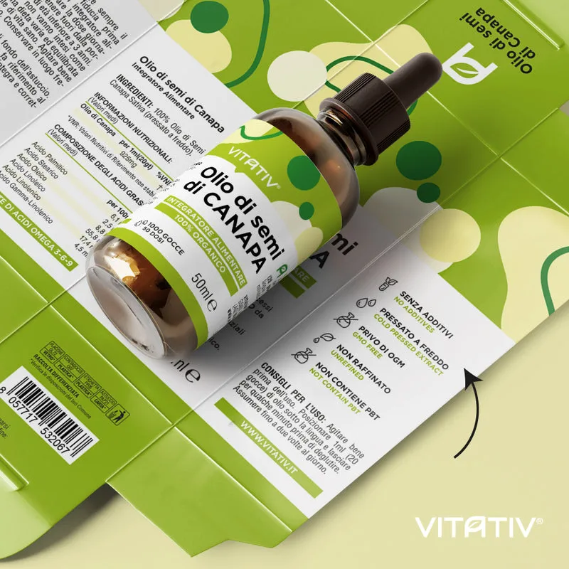 Olio di Semi di Canapa | 925mg