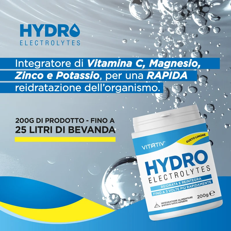 HYDRO Electrolytes 200g | Gusto Limone