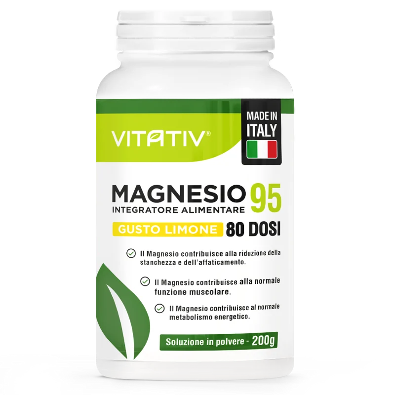 Magnesio 95 | Polvere, 80 Dosi