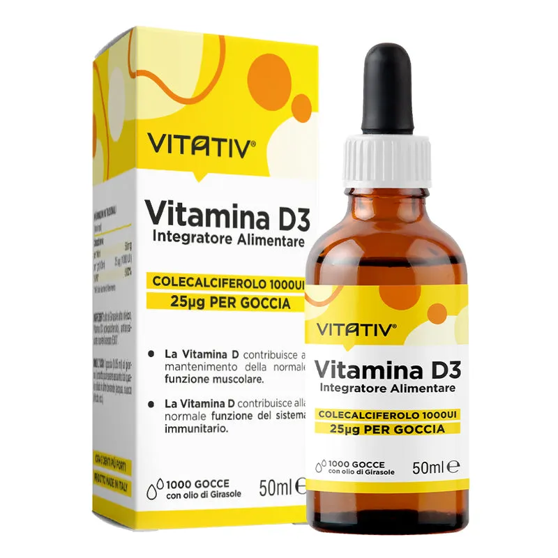 VITAMINA D3 | 50ml - 1000 gocce