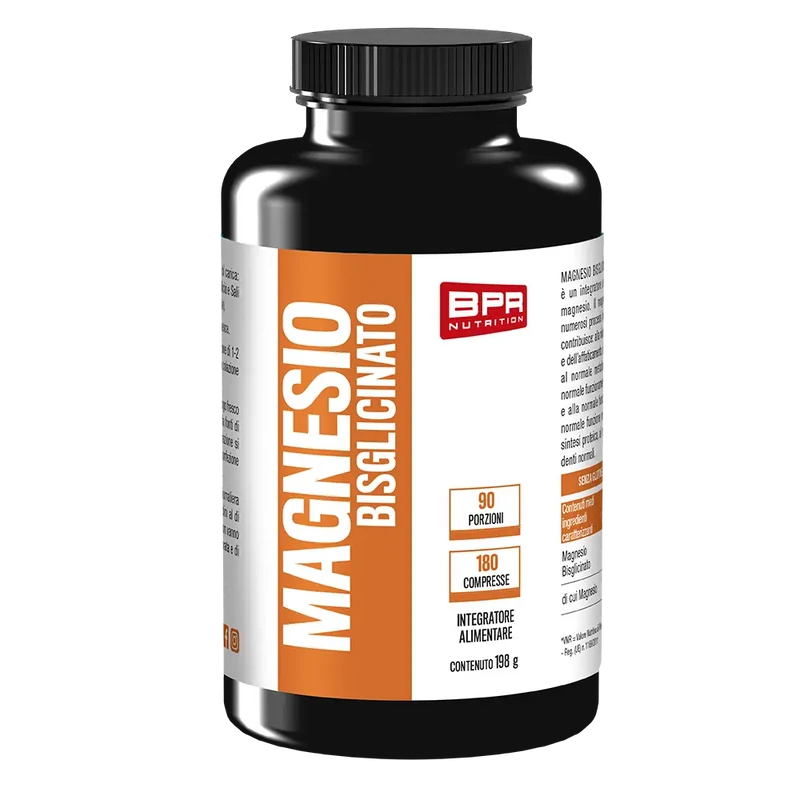 BPR Nutrition Magnesio Bisglicinato 180 cpr