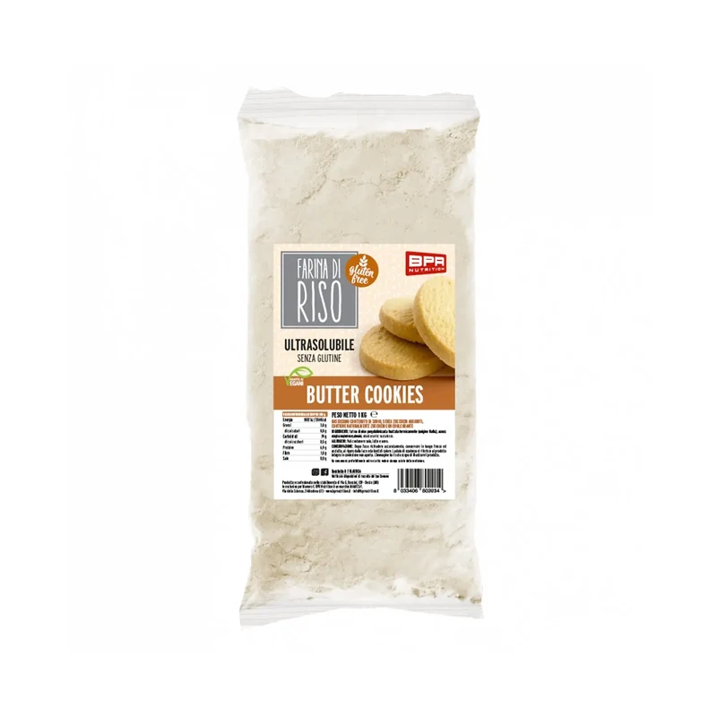 BPR Nutrition Farina di Riso Pregelatinizzata 1 Kg