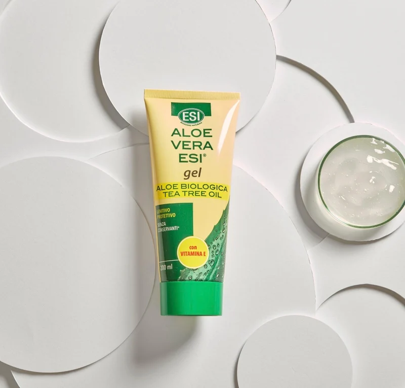 Aloe Vera Gel e Tea Tree Oil lenitivo e protettivo 200 ml Esi