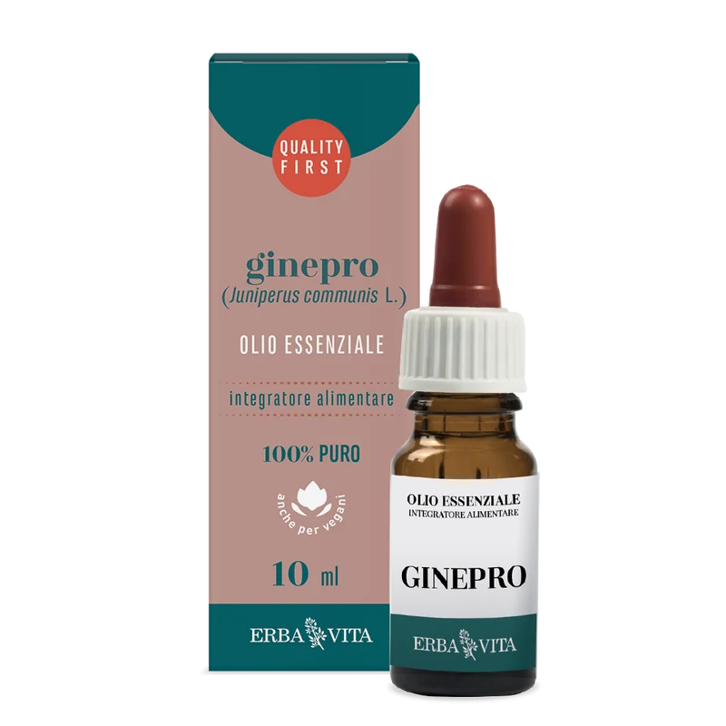 Olio Essenziale di Ginepro 10 ml Erba Vita
