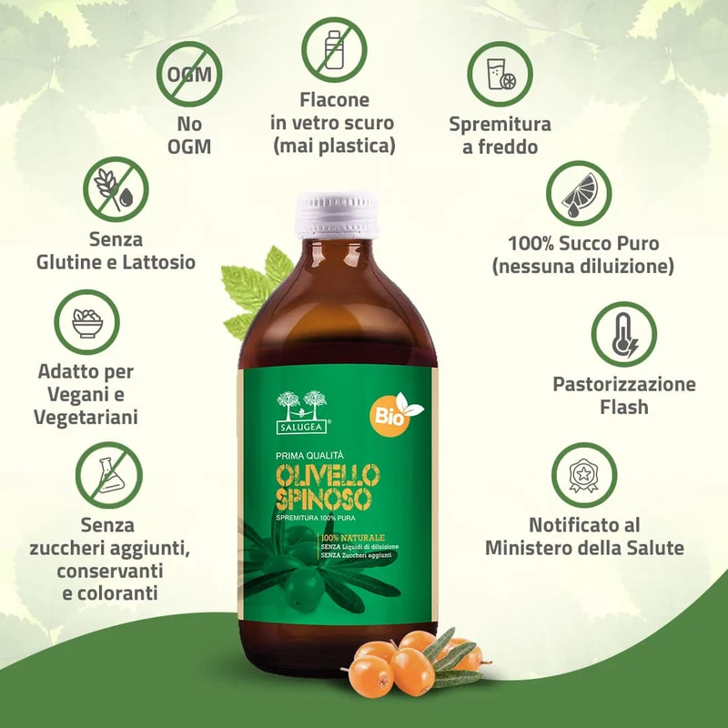 Succo di Olivello Spinoso Bio