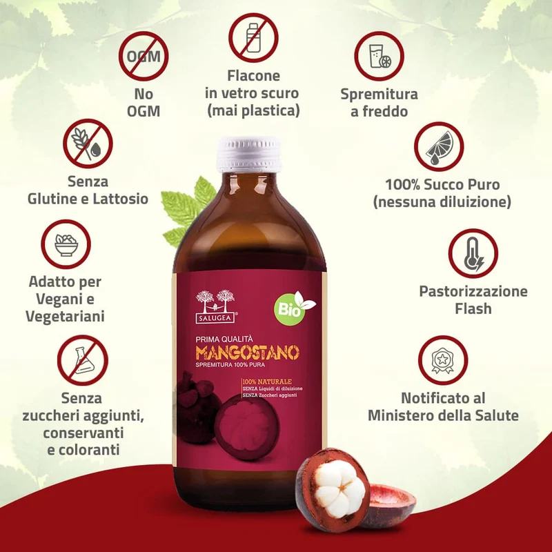Succo di Mangostano Bio