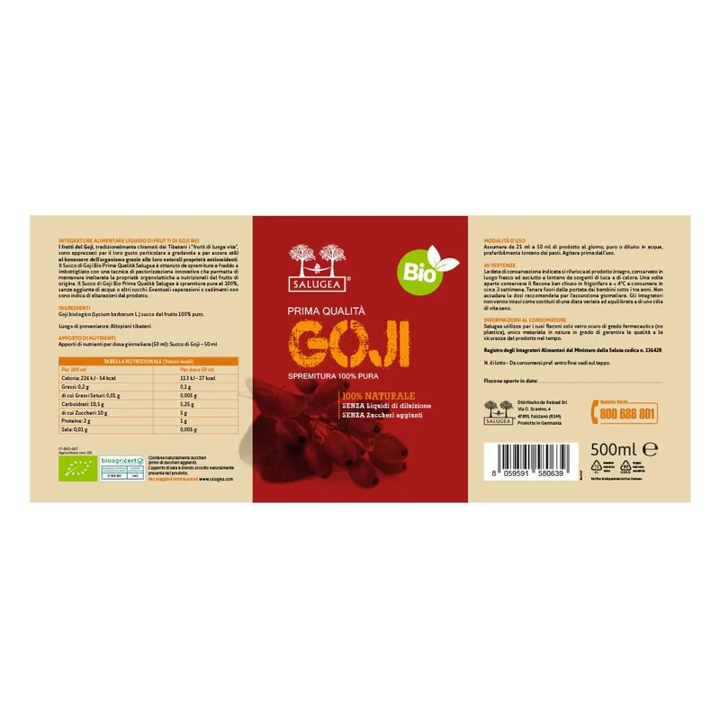Succo di Goji Bio