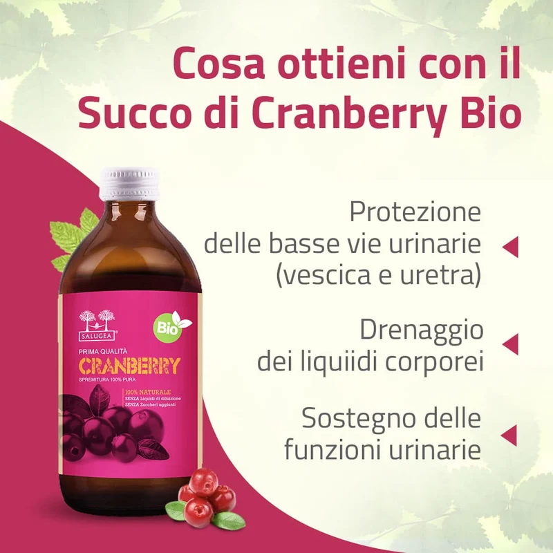 Succo di Cranberry Bio