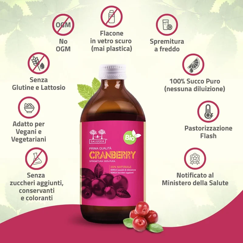 Succo di Cranberry Bio