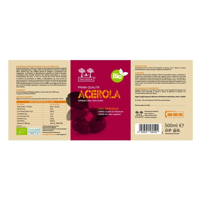Succo di Acerola Bio
