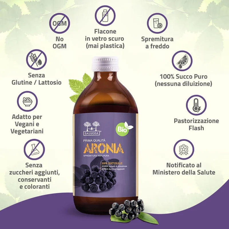 Succo di Aronia Bio