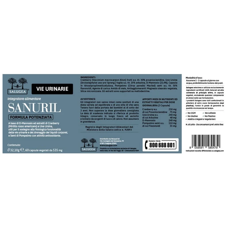 Sanuril Formula Potenziata