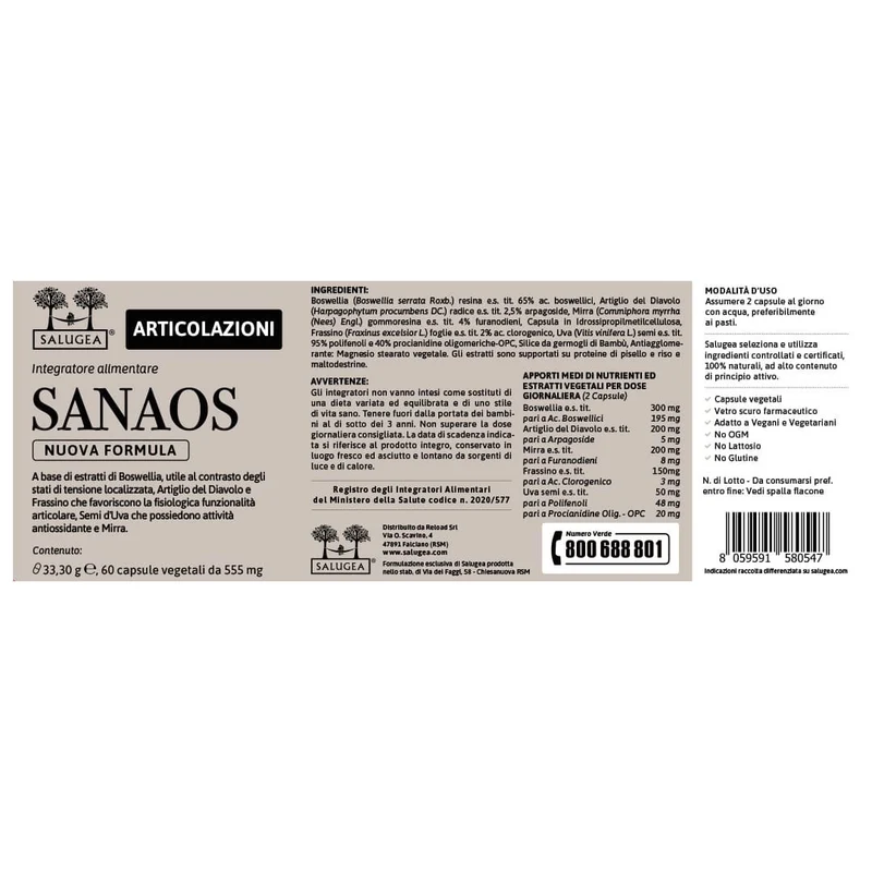 Sanaos Nuova Formula