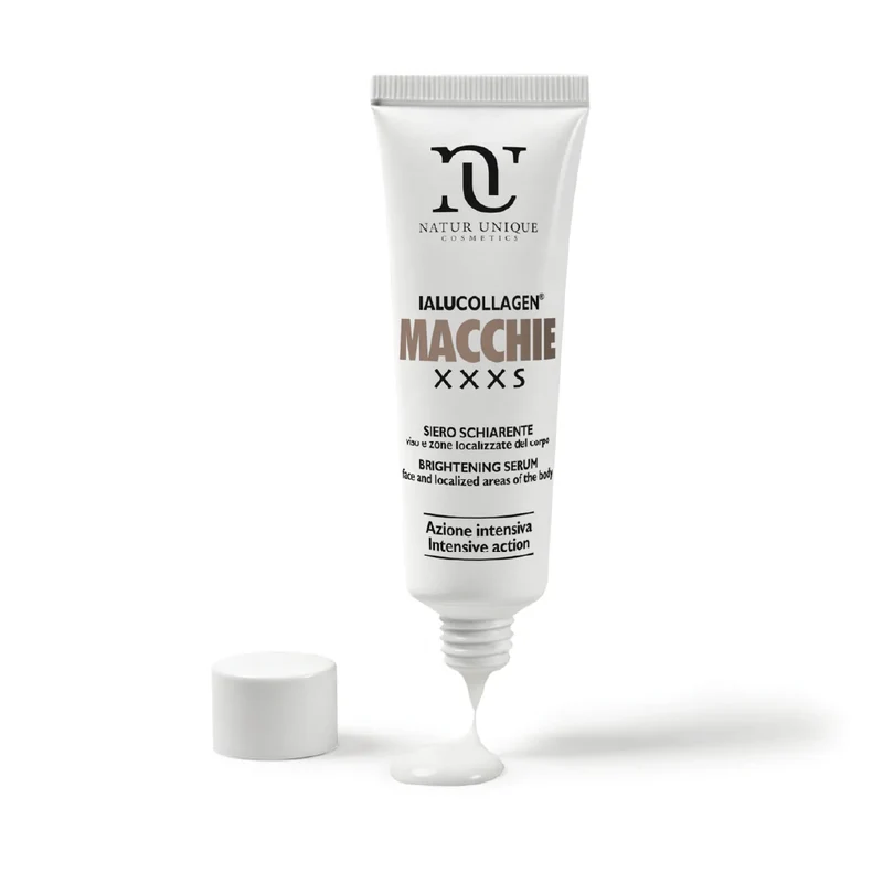 KIT IALUCOLLAGEN® MACCHIE XXXS con TRATTAMENTO ESFOLIANTE + SIERO SCHIARENTE - Natur Unique