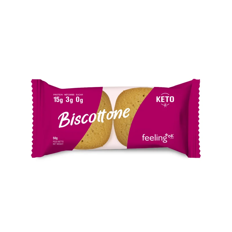 Biscottone al Cocco +Protein 50g (2 x 25 gr) - FeelingOk