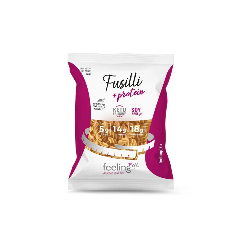 Fusilli +Protein 50g - FeelingOk