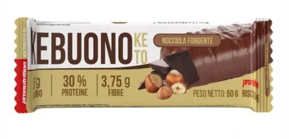 ProNutrition KEBUONO KETO 50 GR - Fondente Nocciola