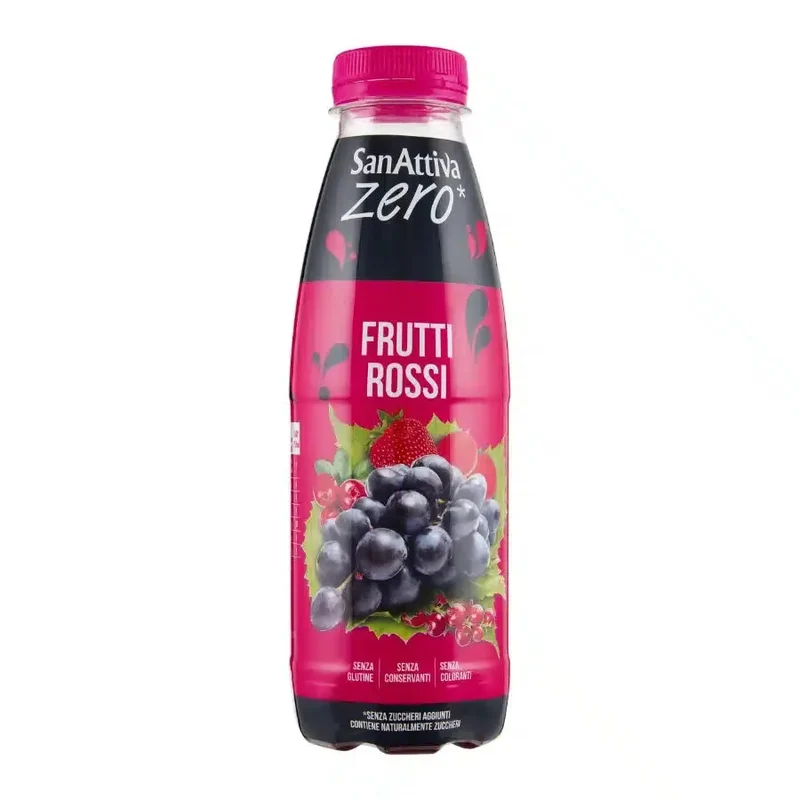 Zaniboni Sanattiva ZERO gusto FRUTTI ROSSI 500ml