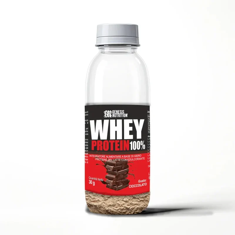 Genesis Nutrition Whey protein 100% proteine del siero del latte 1 porzione