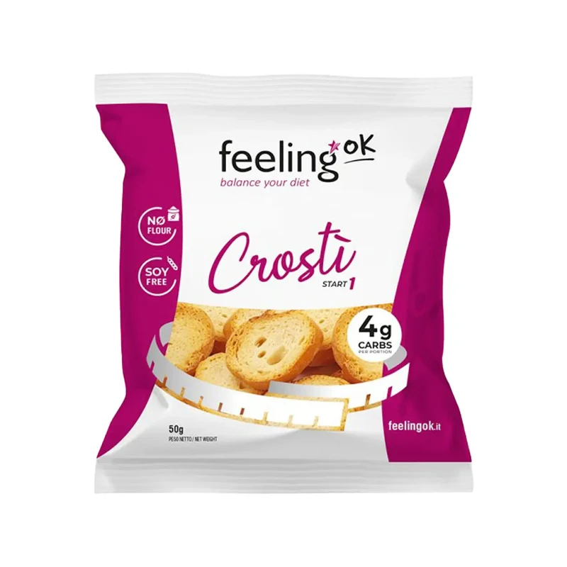 Feeling Ok Crostì Start Crostini Croccanti 50g