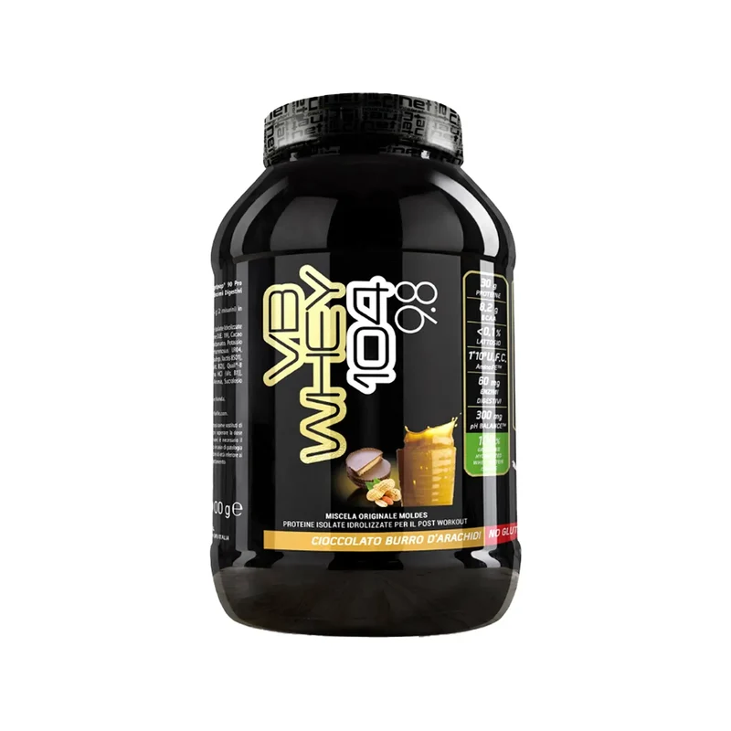 Net Vb Whey 104 9.8 Optipep 900g Proteine Idrolizzate Siero del Latte