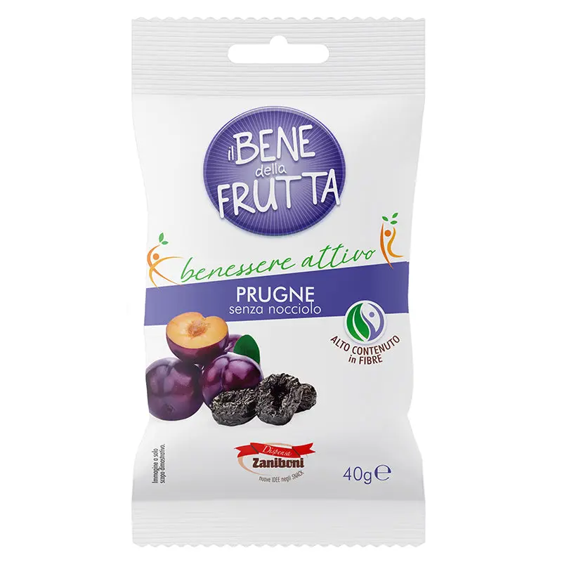 Zaniboni - Il bene della frutta - Prugne 40g