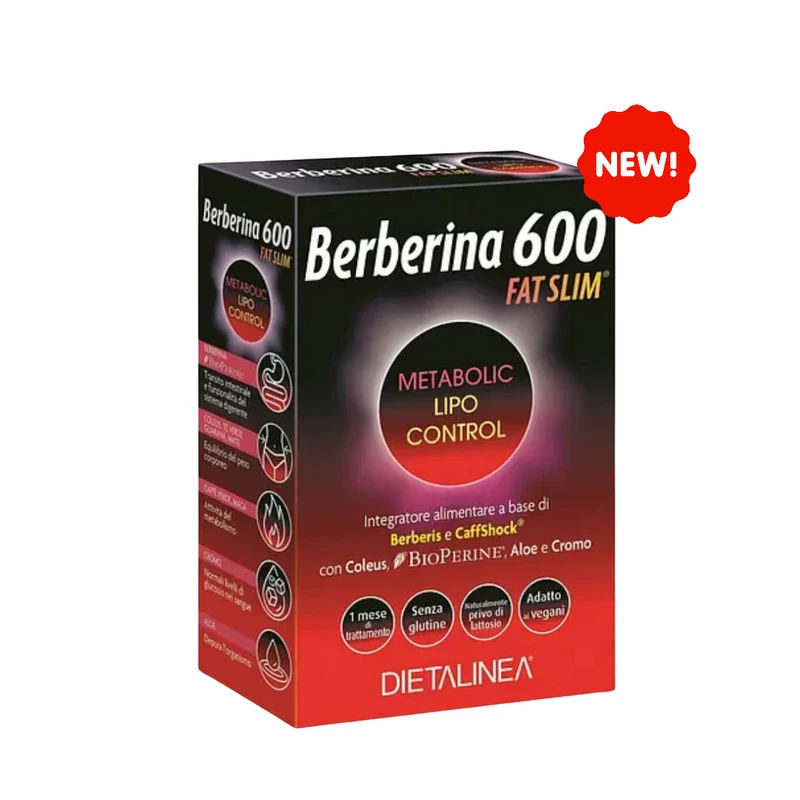 Berberina 600 FatSlim 60 compresse DIETALINEA