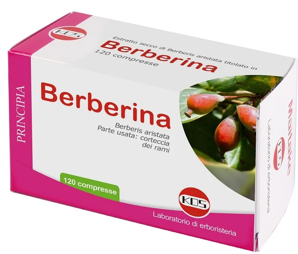 BERBERINA 120 COMPRESSE SENZA GLUTINE