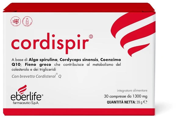 CORDISPIR 30 COMPRESSE SENZA GLUTINE NATURALMENTE PRIVO DI LATTOSIO