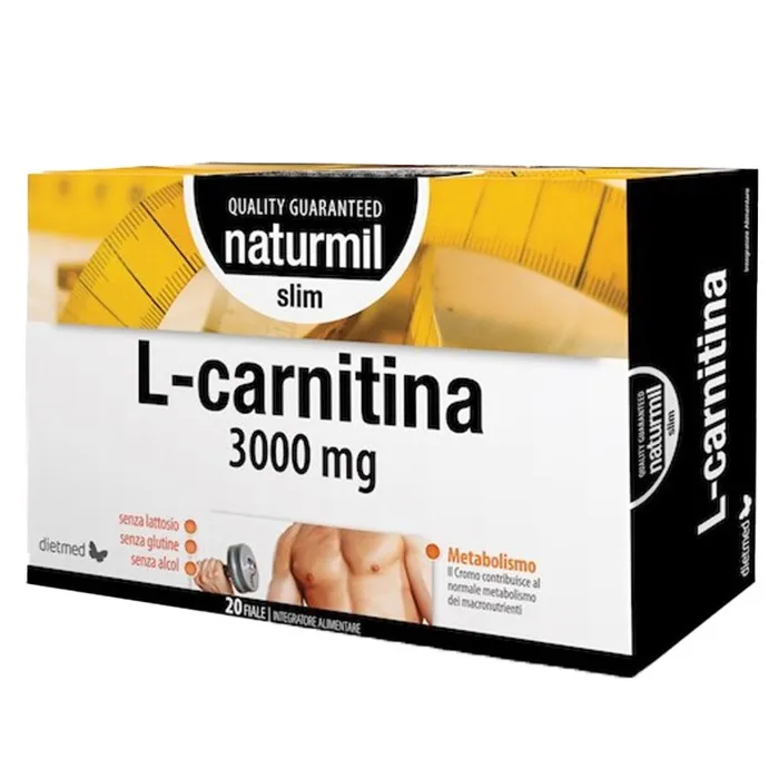 L-Carnitina Slim 3000 mg 20 x 15ml fiale
