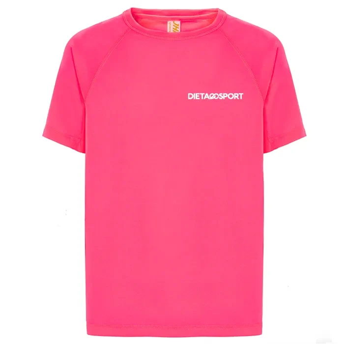 T-shirt Sportman Dietaesport Fucsia Fluo