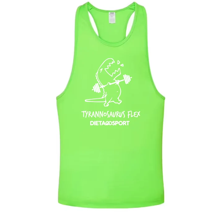 Canotta Tank T-Rex Lime Fluo