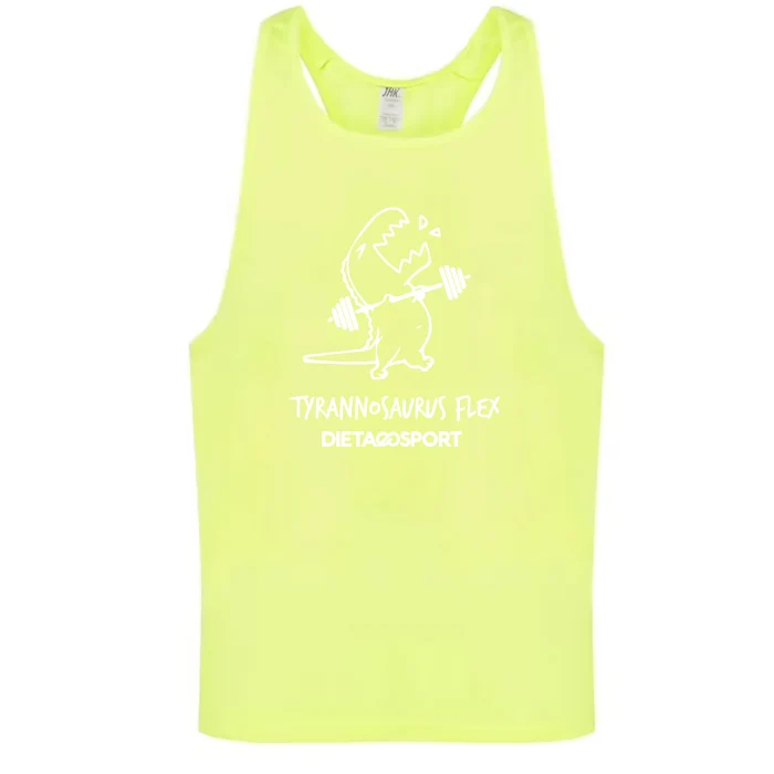 Canotta Tank T-Rex Gold Fluo