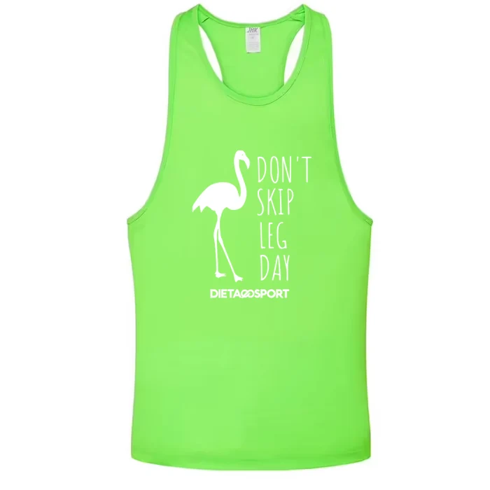 Canotta Tank Fenicottero Lime Fluo