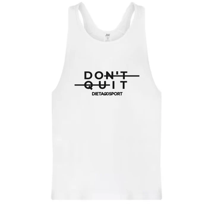 Canotta Tank Don't Quit Bianca