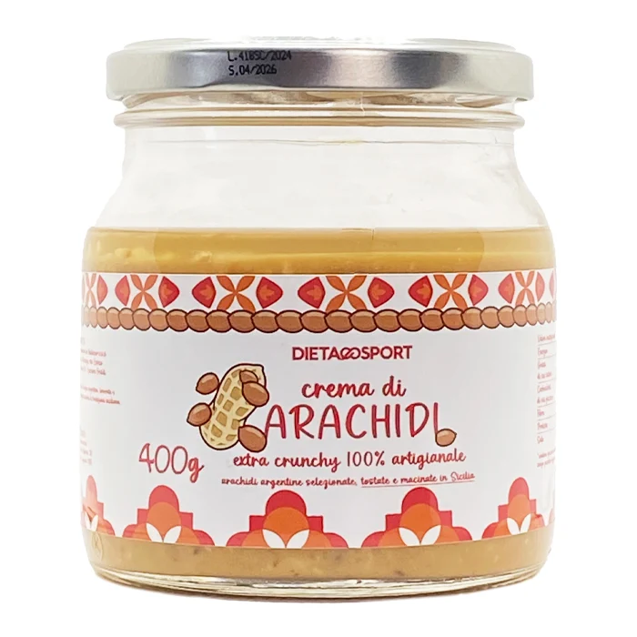Crema di Arachidi 100% Artigianale Extra Crunchy 400 g