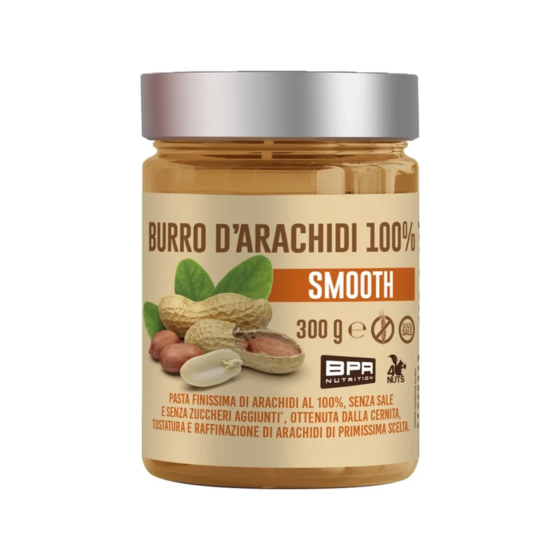 BPR Nutrition Burro di Arachidi 100% 300g