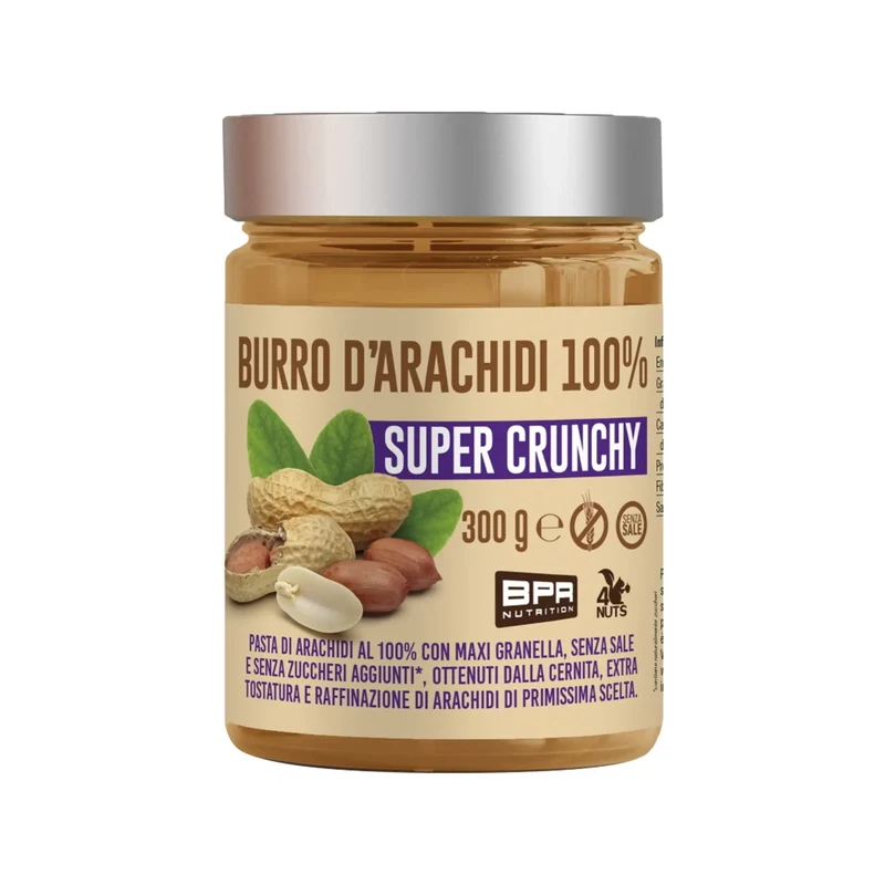 BPR Nutrition Burro di Arachidi 100% 300g